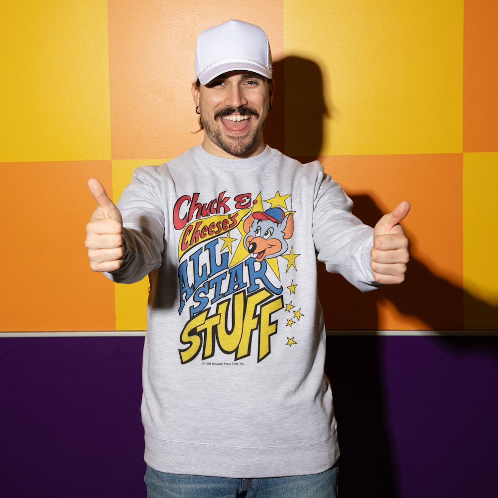 All Star Crewneck (Adult) – Chuck E. Cheese Store