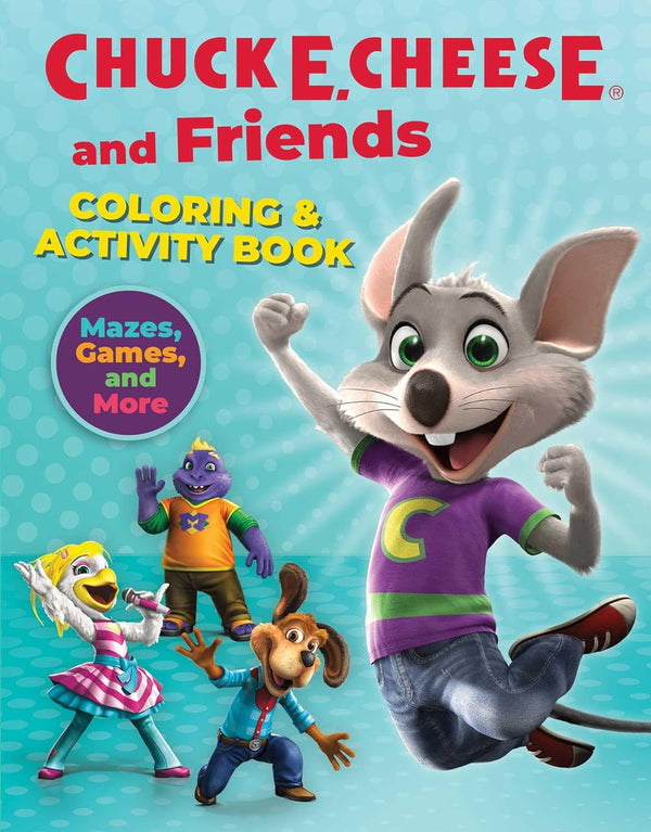 Chuck E. Cheese & Friends Coloring & Activity Book (Pre-Order)