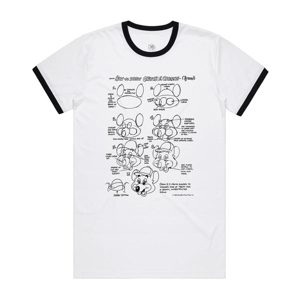 How To Draw Chuck E. Ringer Tee (Adult)