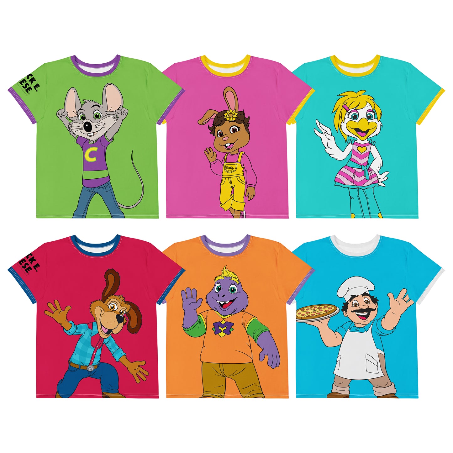 Big Character Sublimated Tees (Youth)