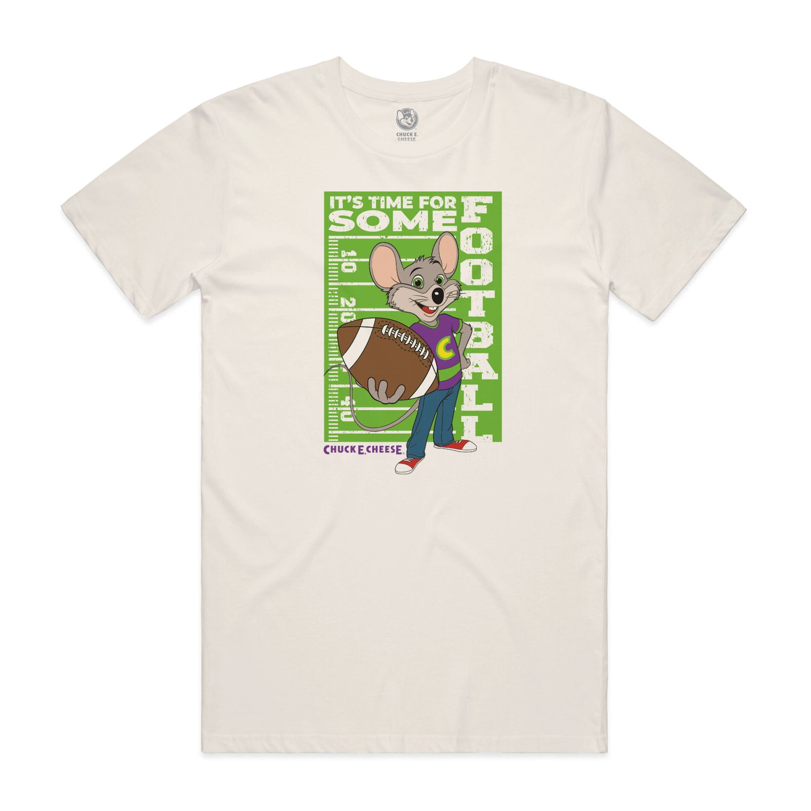 Football Time Tee (Adult) – Chuck E. Cheese Store