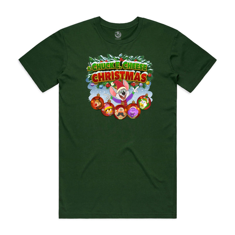Chuck E. Cheese Christmas Party Tee (Adult)