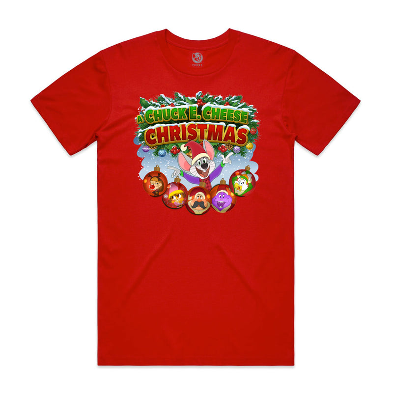 Chuck E. Cheese Christmas Party Tee (Adult)