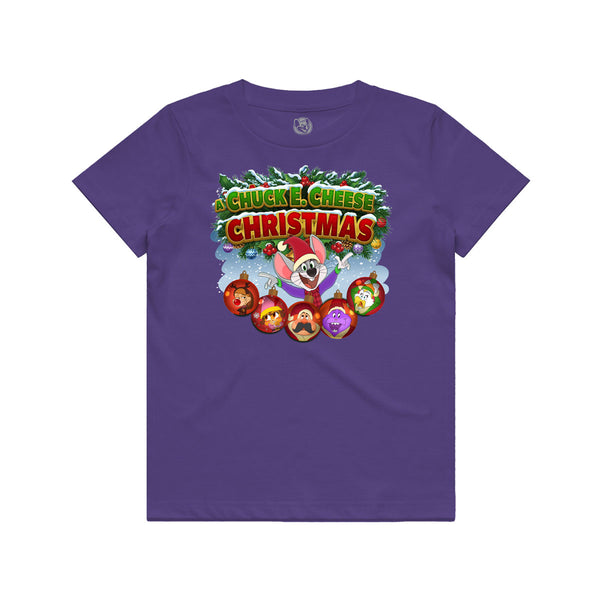 Chuck E. Cheese Christmas Party Tee (Youth)
