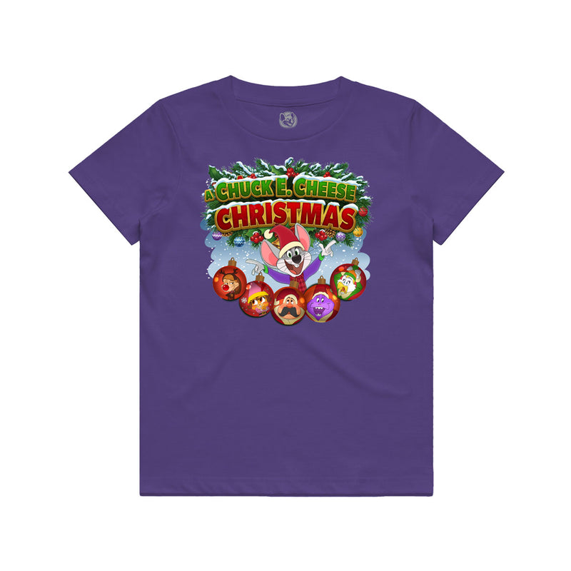 Chuck E. Cheese Christmas Party Tee (Youth)
