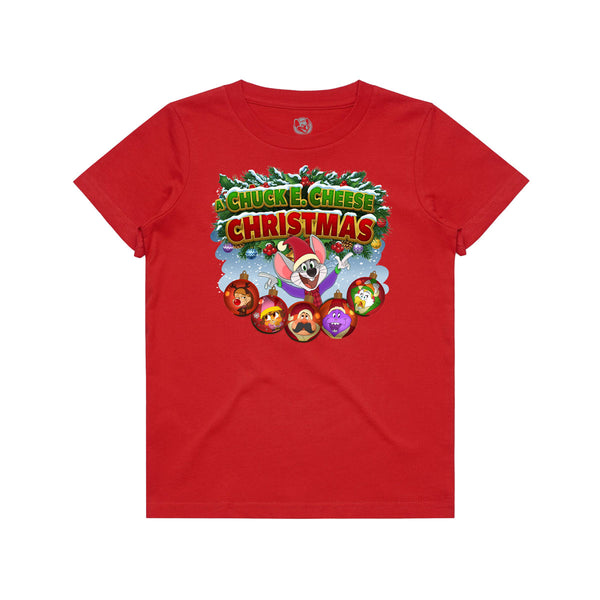 Chuck E. Cheese Christmas Party Tee (Youth)