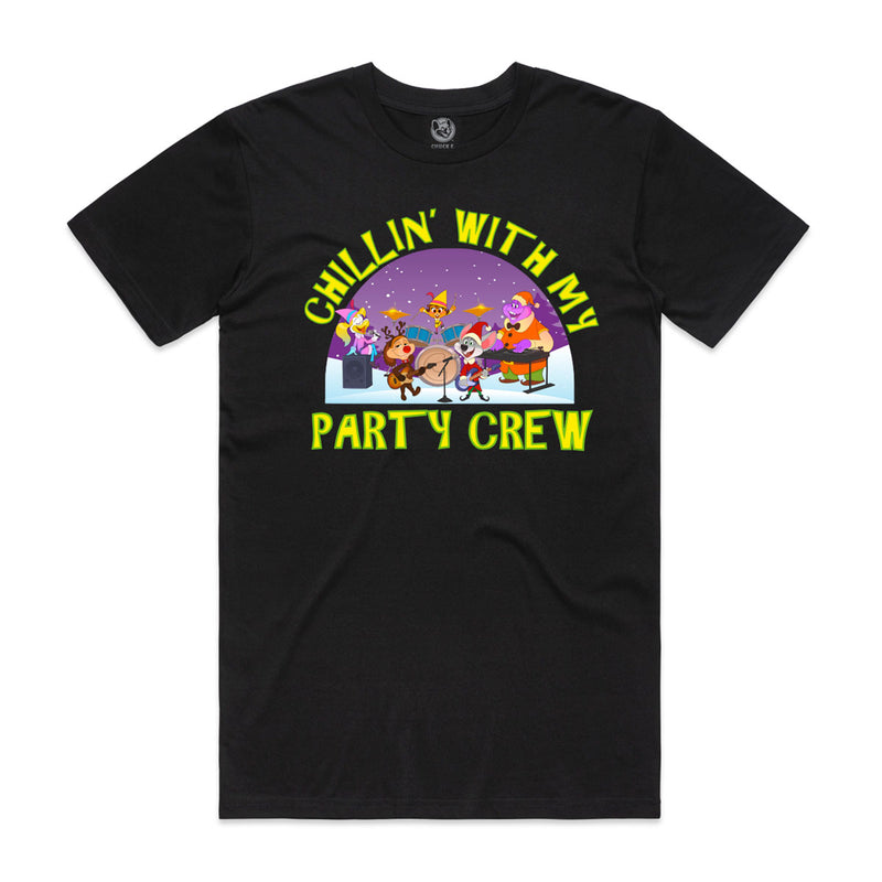 Chillin With My Party Crew Tee (Adult)