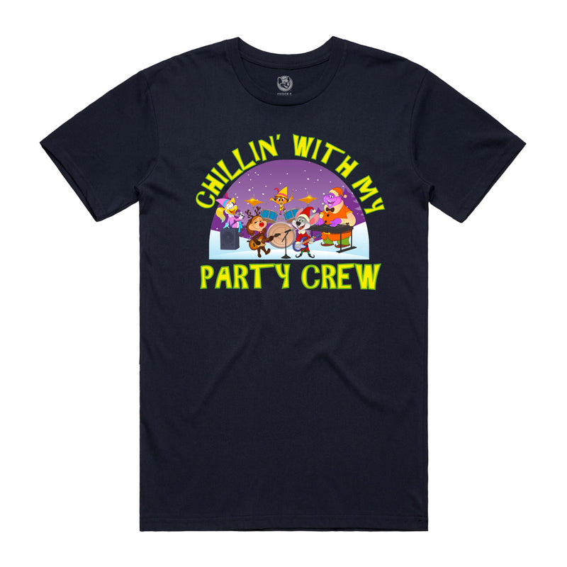 Chillin With My Party Crew Tee (Adult)