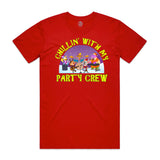 Chillin With My Party Crew Tee (Adult)