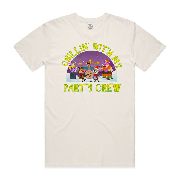 Chillin With My Party Crew Tee (Adult)