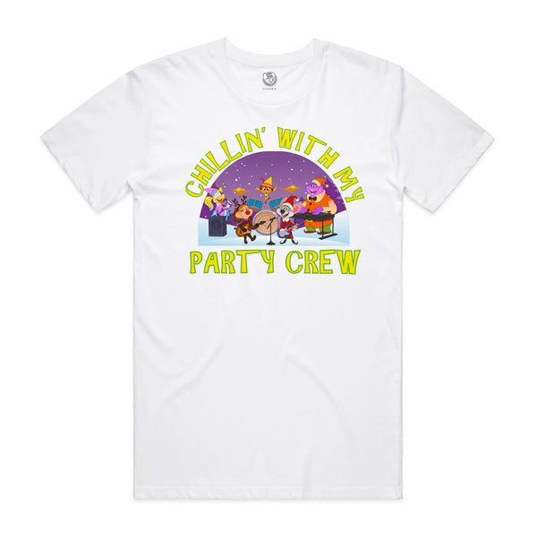 Chillin With My Party Crew Tee (Adult)