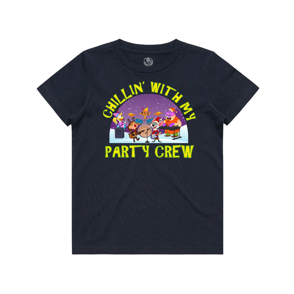 Chillin With My Party Crew Tee (Youth)