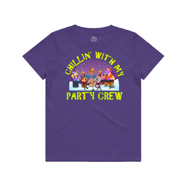 Chillin With My Party Crew Tee (Youth)