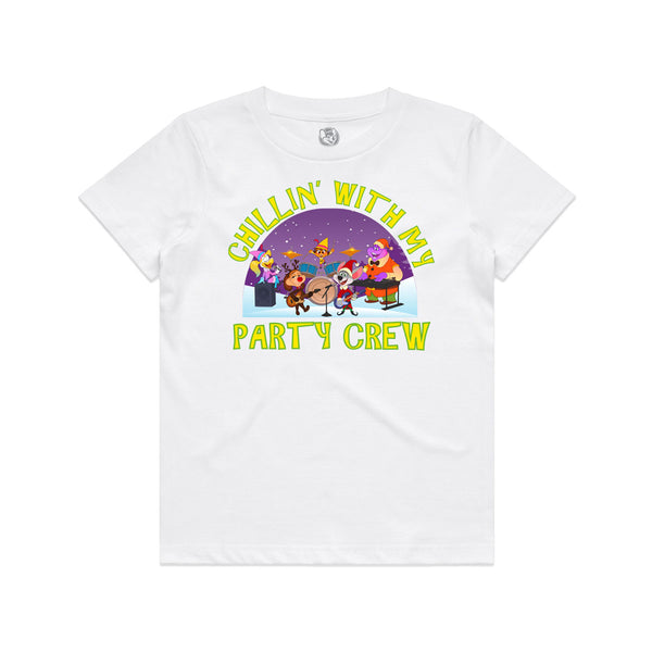 Chillin With My Party Crew Tee (Youth)