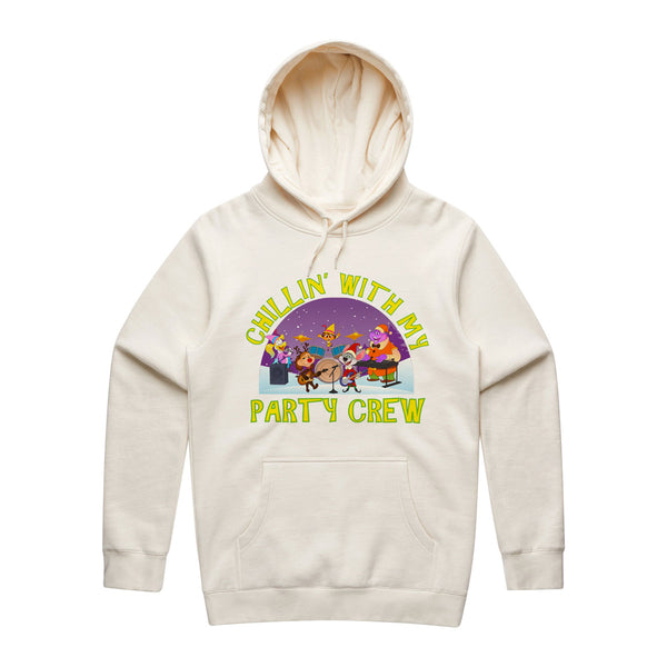 Chillin With My Party Crew Hoodie (Adult)