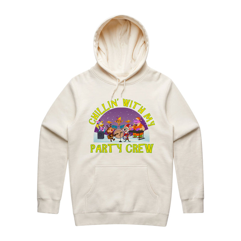 Chillin With My Party Crew Hoodie (Adult)