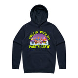 Chillin With My Party Crew Hoodie (Adult)