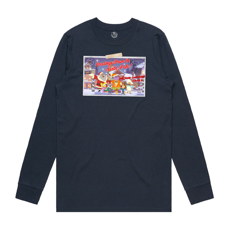 Greetings From The North Pole Long Sleeve (Adult)