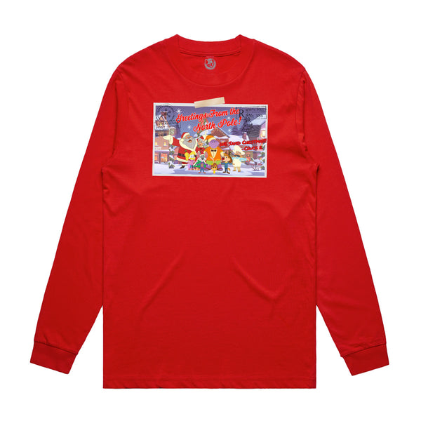 Greetings From The North Pole Long Sleeve (Adult)