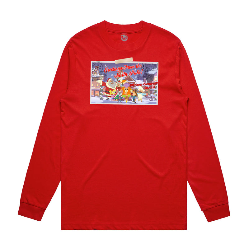 Greetings From The North Pole Long Sleeve (Adult)