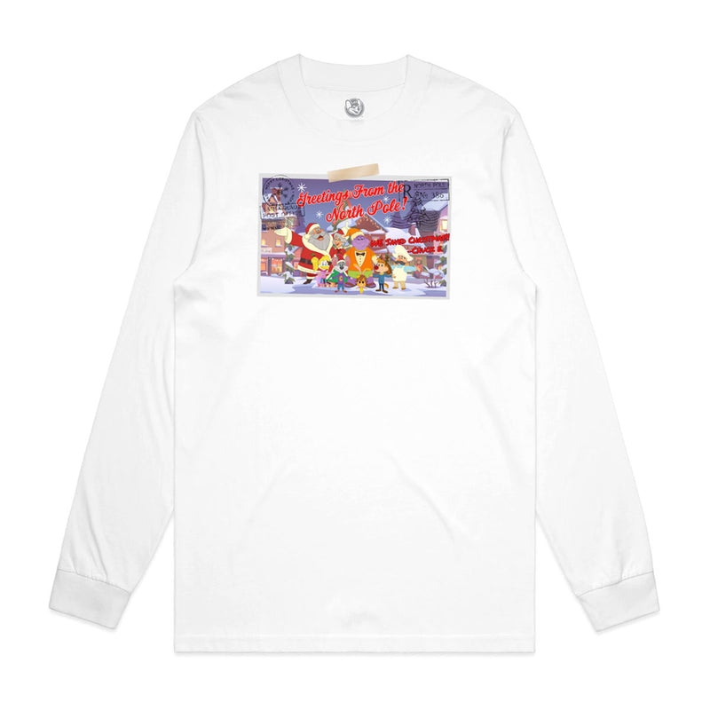 Greetings From The North Pole Long Sleeve (Adult)
