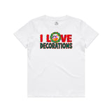 I Love Decorations Tee (Youth)