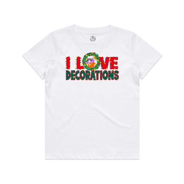I Love Decorations Tee (Youth)