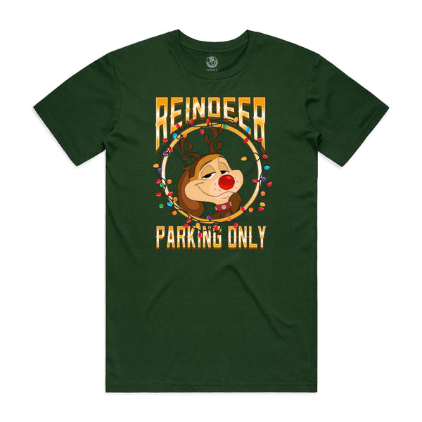 Reindeer Parking Only Tee (Adult)