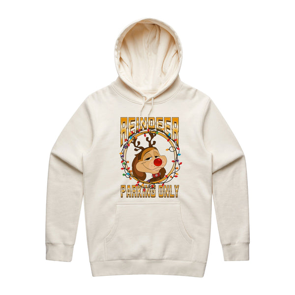 Reindeer Parking Only Hoodie (Adult)