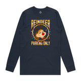 Reindeer Parking Only Long Sleeve (Adult)