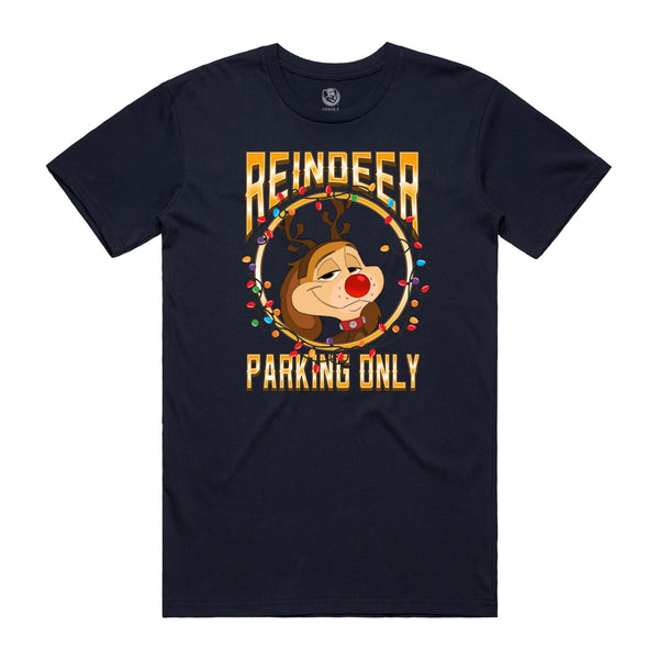Reindeer Parking Only Tee (Adult)