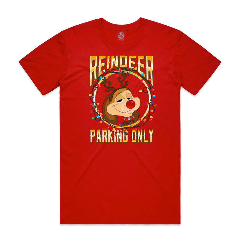 Reindeer Parking Only Tee (Adult)