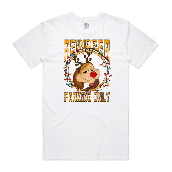 Reindeer Parking Only Tee (Adult)