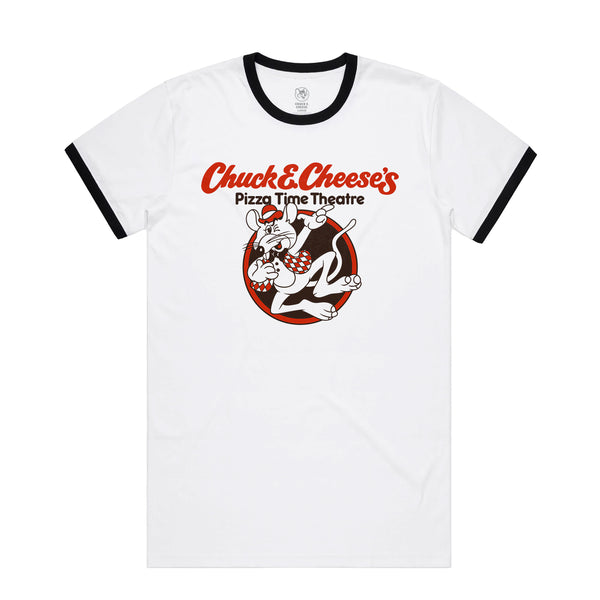 Pizza Time Theatre Ringer Tee (Adult)