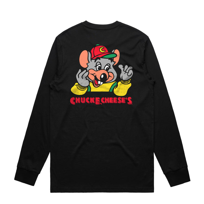 Retro Chuck E. Long Sleeve (Adult)