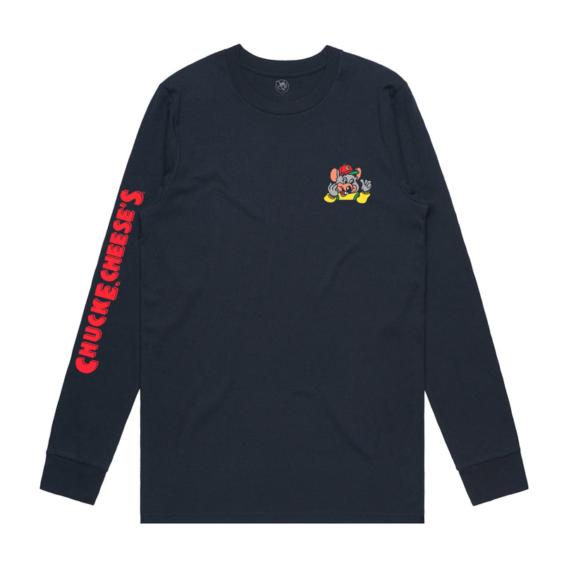 Retro Chuck E. Long Sleeve (Adult)