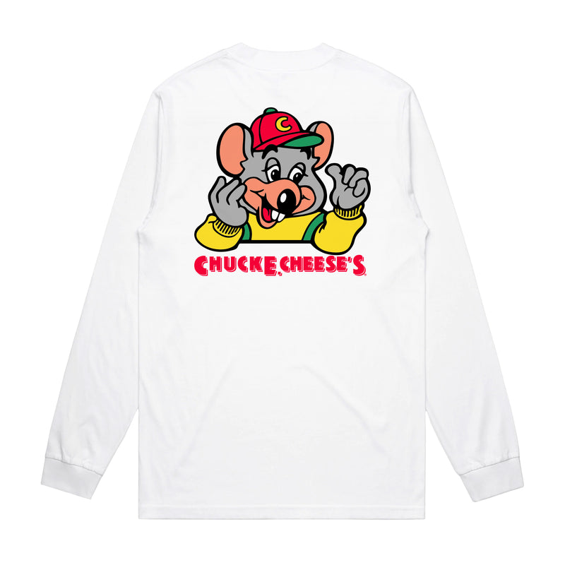 Retro Chuck E. Long Sleeve (Adult)