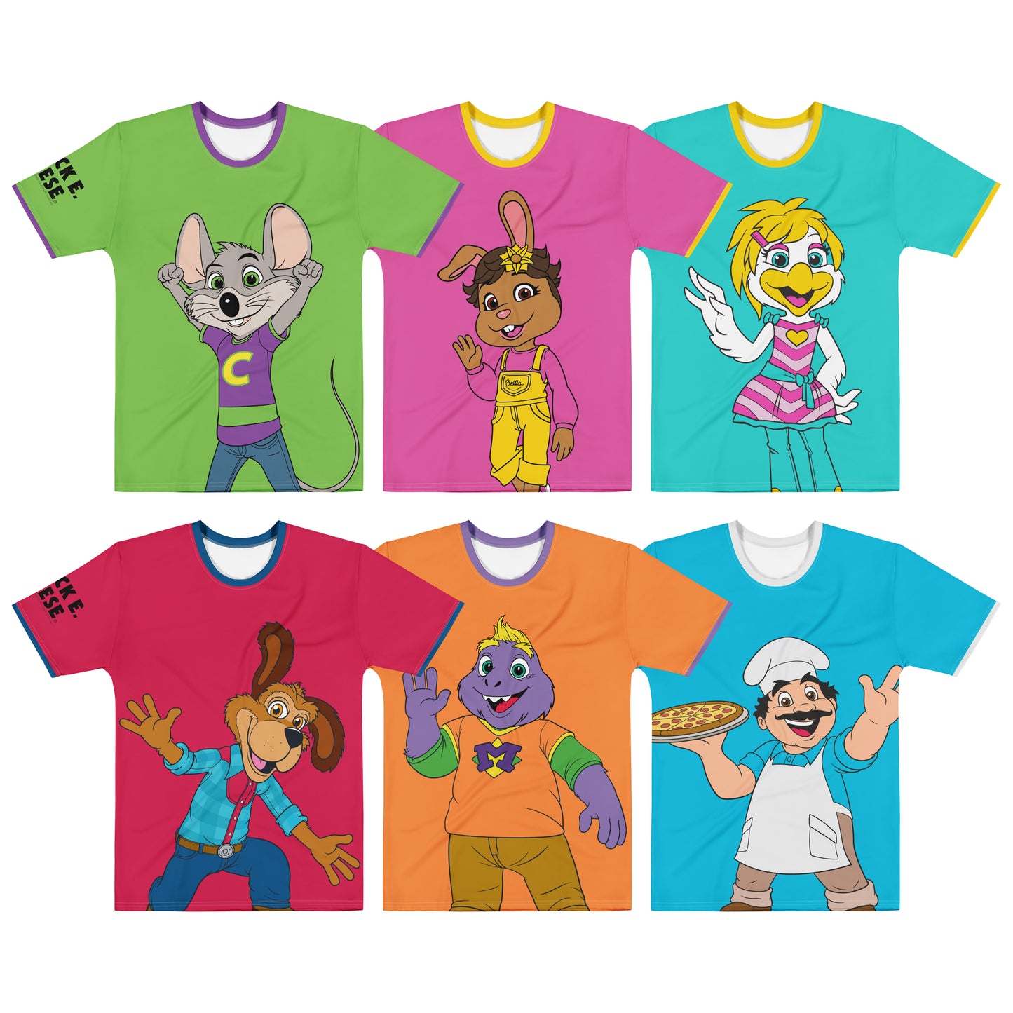 Big Character Sublimated Tees (Adult)