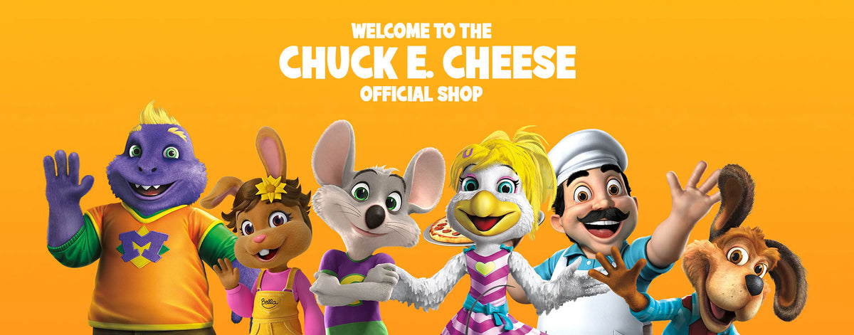 Chuck E. Cheese Shop – Plushies, Toys, Memorabilia & More – Chuck E ...