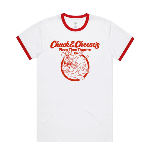 Pizza Time Theatre Ringer Tee (Adult)