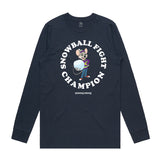 Snowball Fight Long Sleeve Tee (Adult)