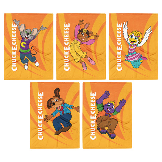 Jumping Character Throw Blanket