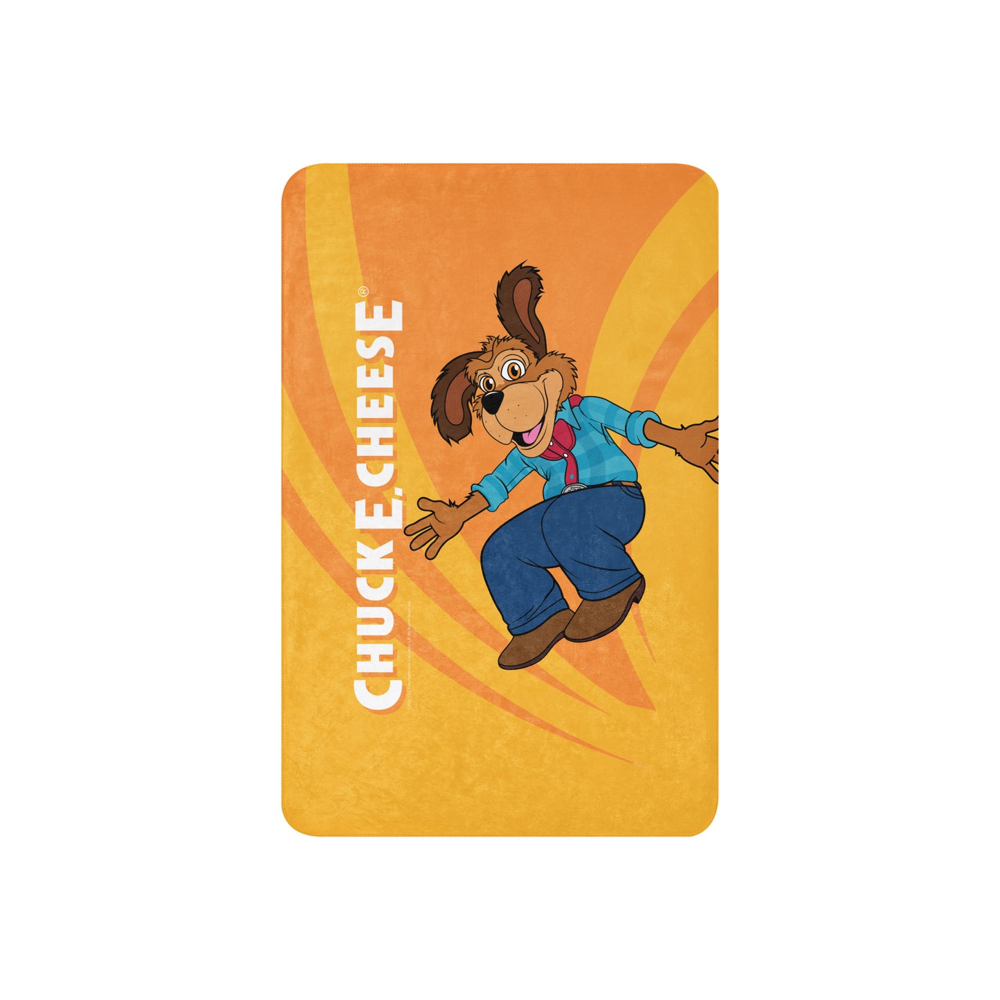 Jumping Character Sherpa Blanket