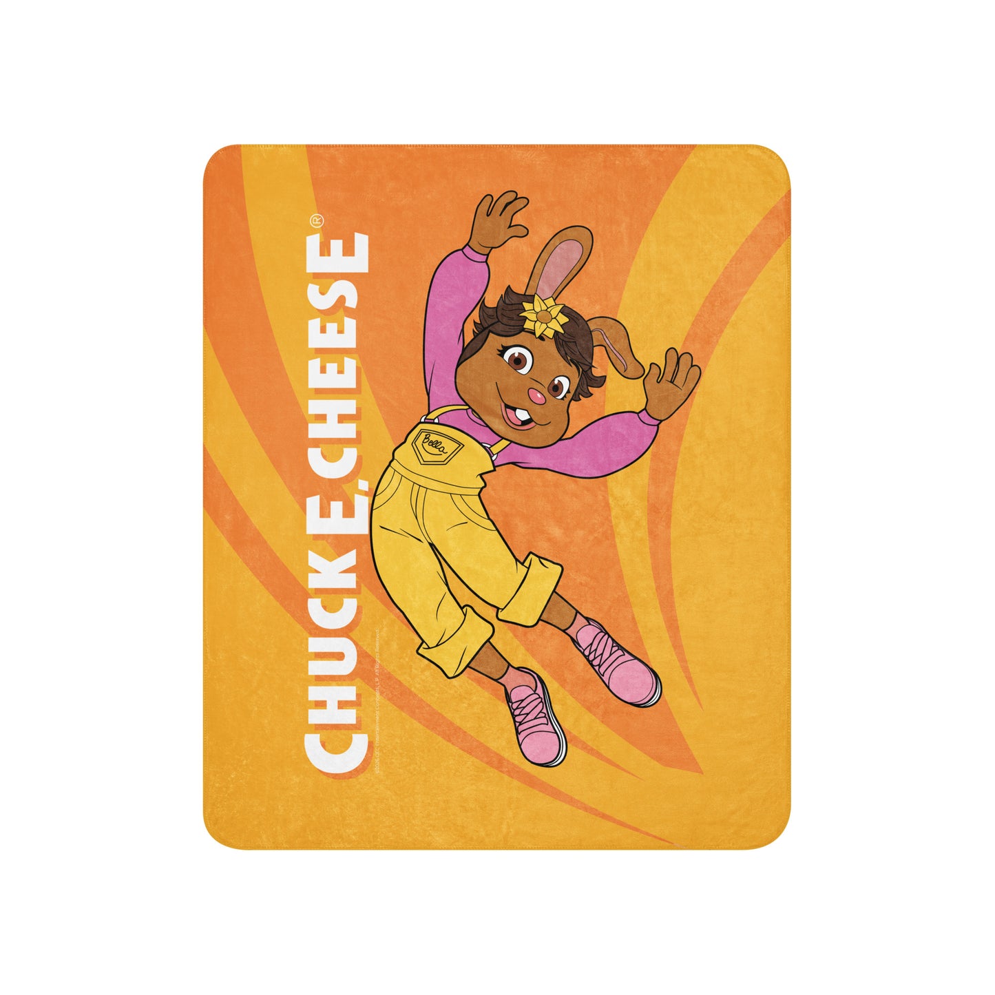 Jumping Character Sherpa Blanket