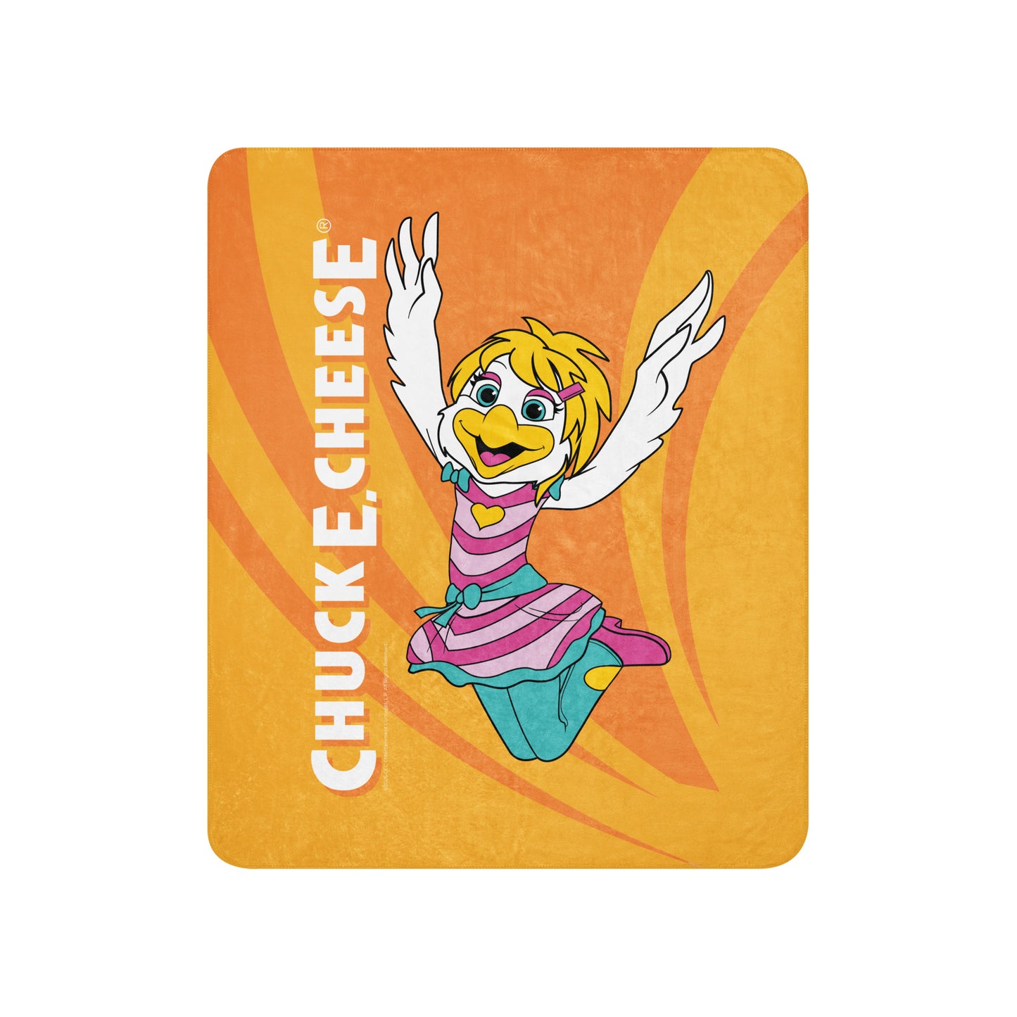 Jumping Character Sherpa Blanket