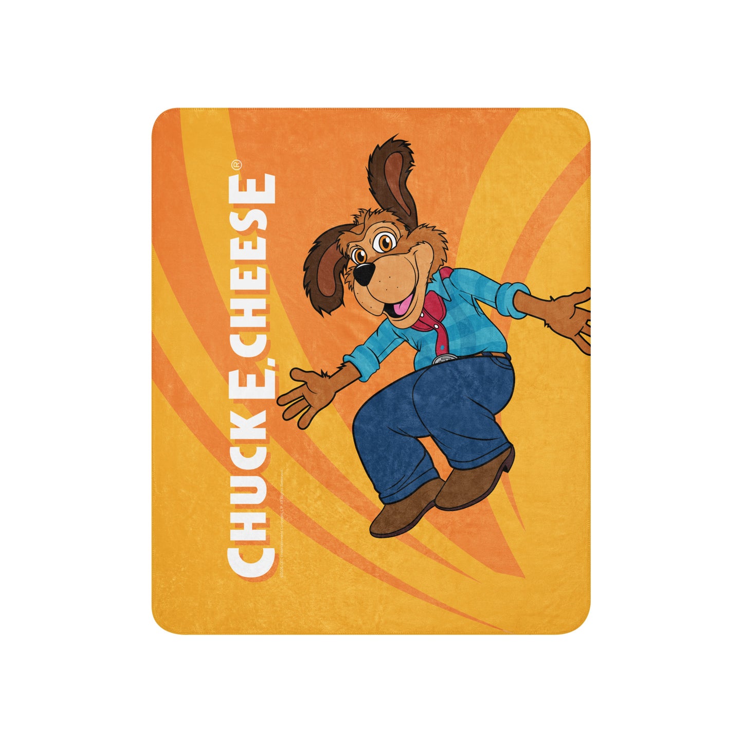 Jumping Character Sherpa Blanket