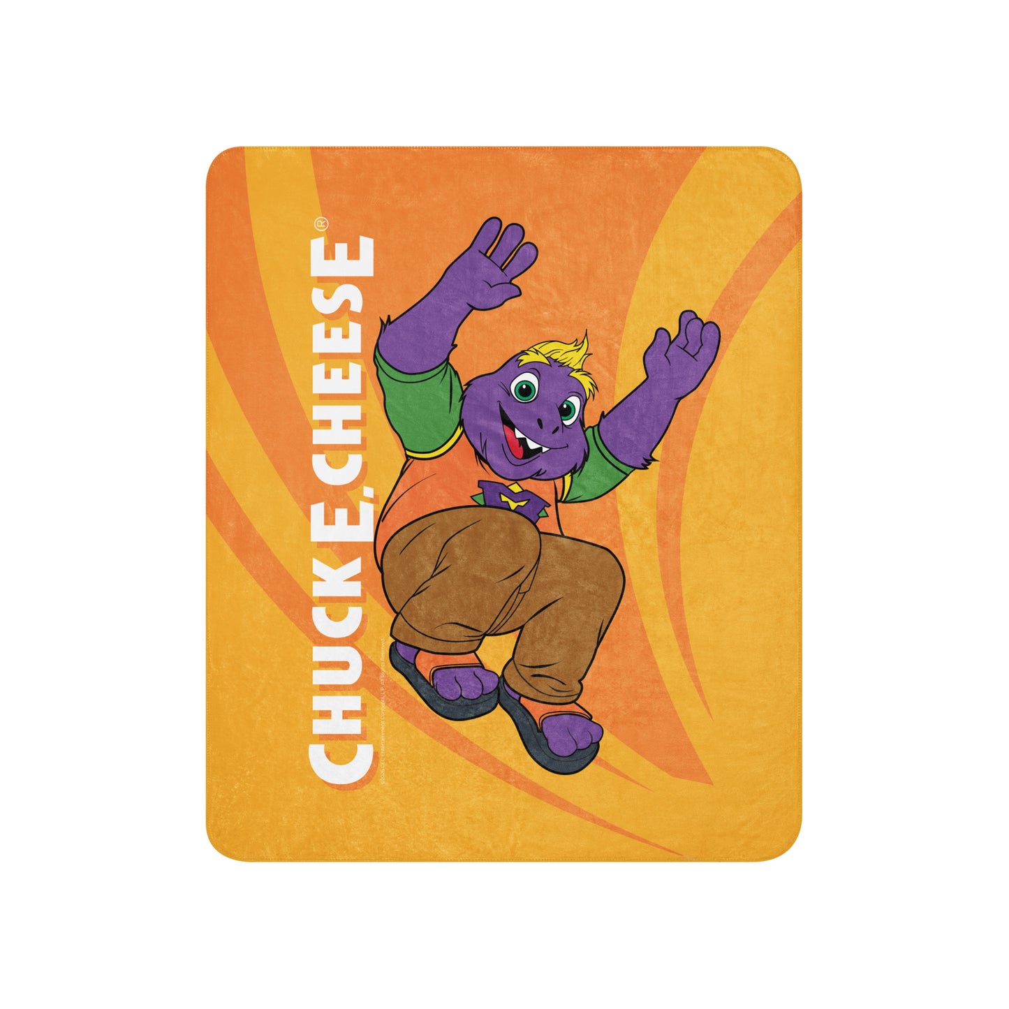 Jumping Character Sherpa Blanket