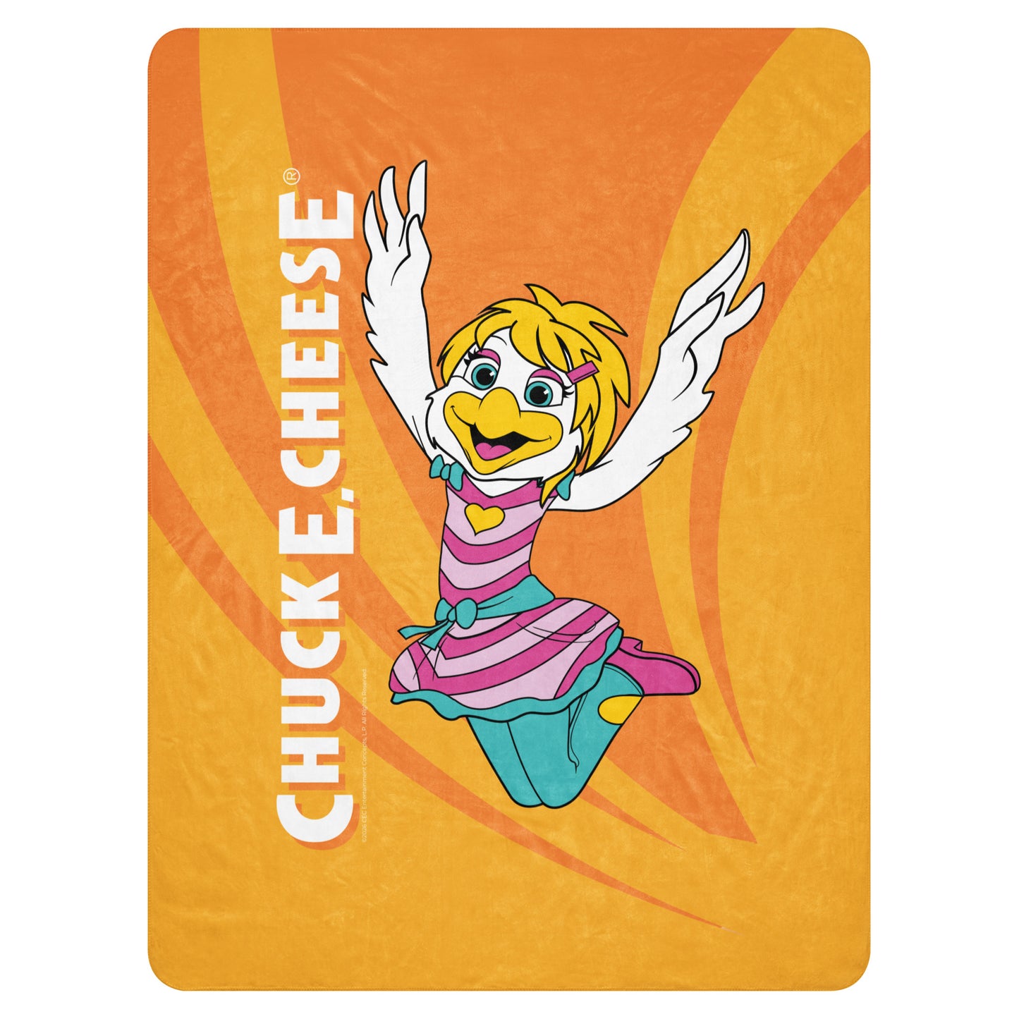 Jumping Character Sherpa Blanket