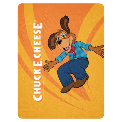 Jumping Character Sherpa Blanket