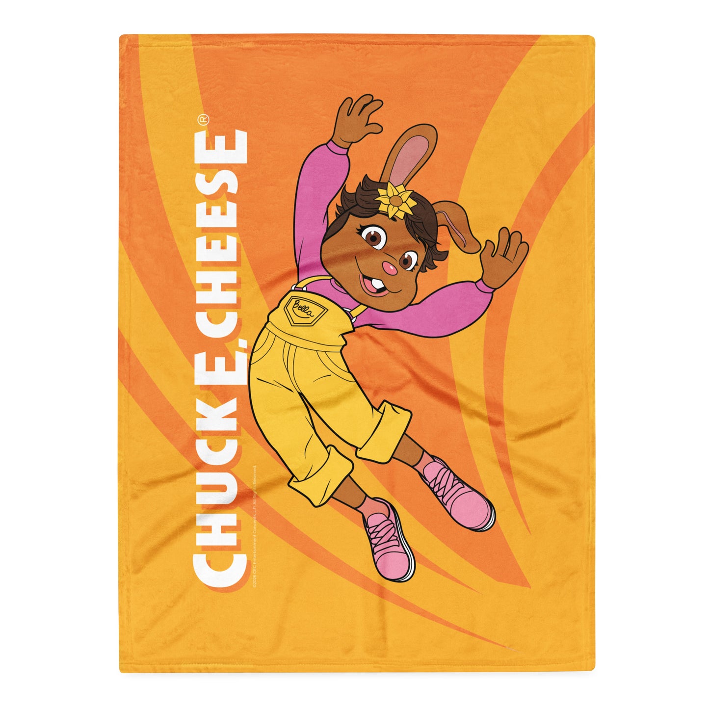 Jumping Character Throw Blanket